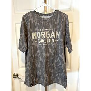 Morgan Wallen "I'm The Problem" Live in North America Concert T-Shirt, XL